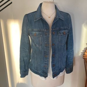 Madewell jean jacket, medium